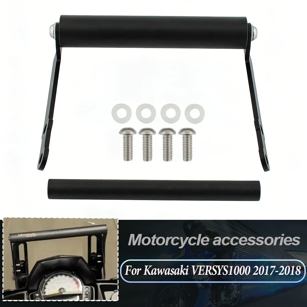 acessorios-para-motocicleta-versys-1000-suporte-preto-para-telefone-placa-de-navegacao-gps-suporte-para-kawasaki-versys1000-2017-2018