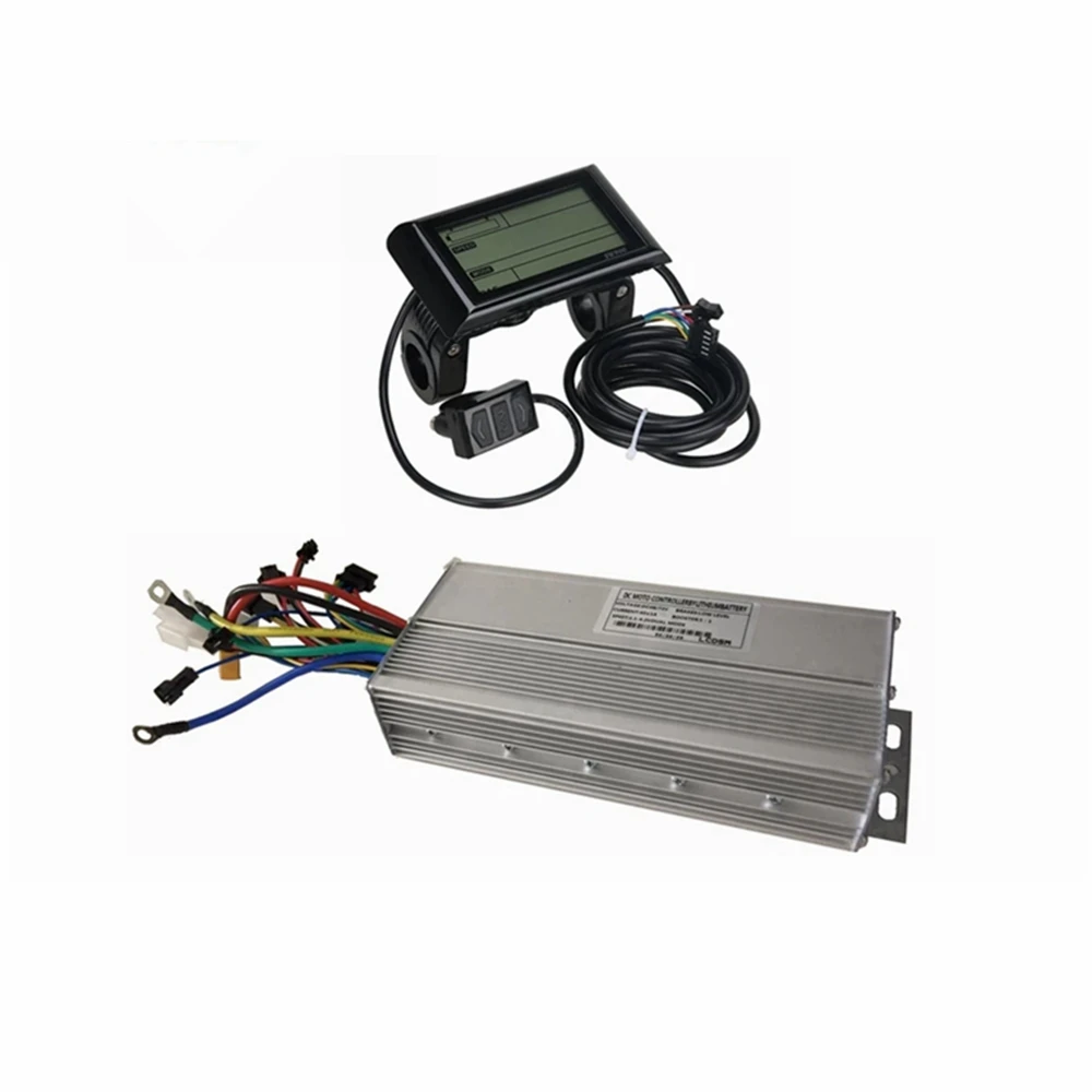 

US Stock 48V/72V 1500W-2000W 40A 45A Brushless DC Motor Ebike Controller+VM960/SW900 Display, Ebike Conversion Kit Accessories