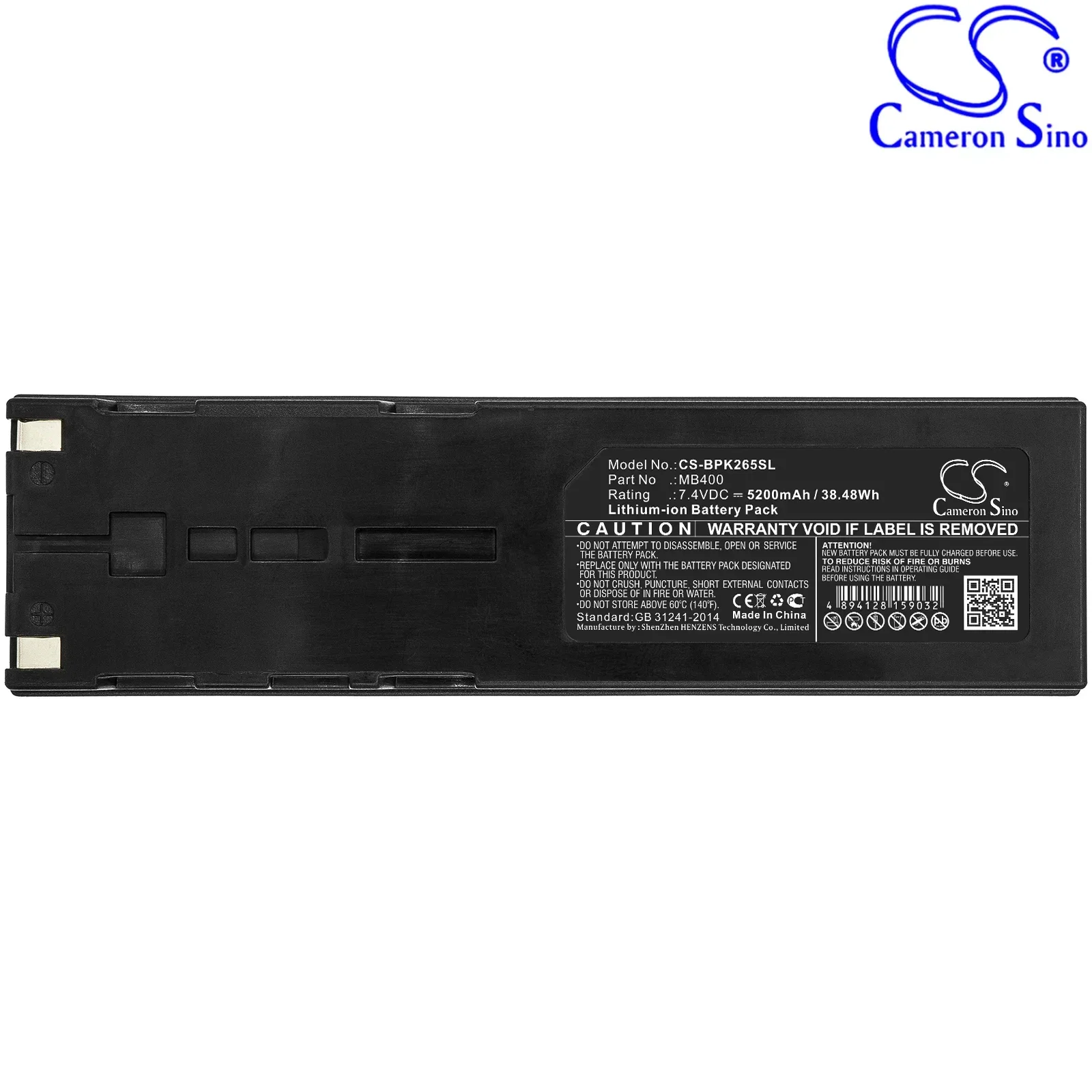 7.4V 5200mAh/6800mAh Battery MB400 for BK Precision 2650A 2652A 2658A +TOOL