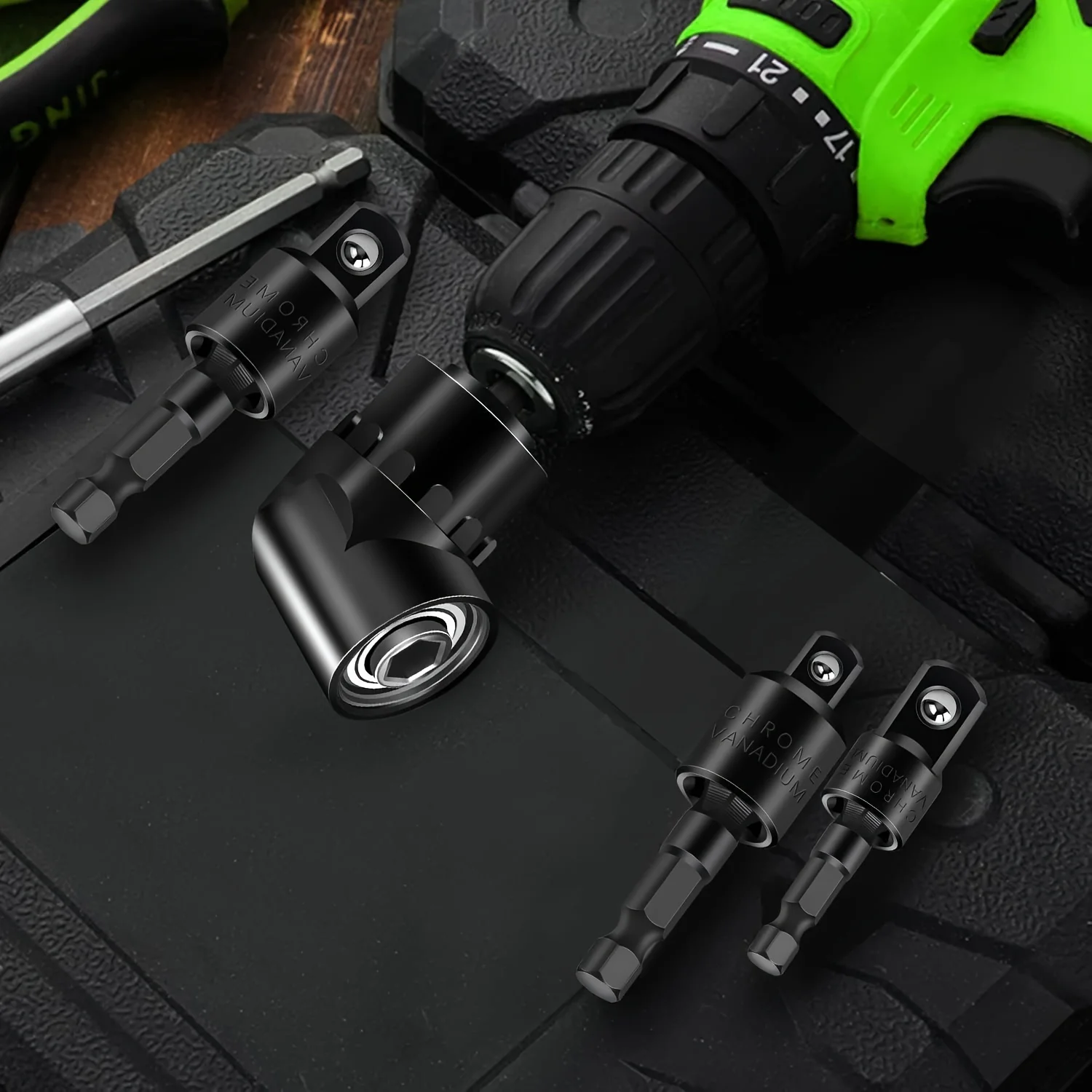 مجموعة أدوات قطع الصلب شديدة التحمل مع موصل الكوع وقضيب الارتباط