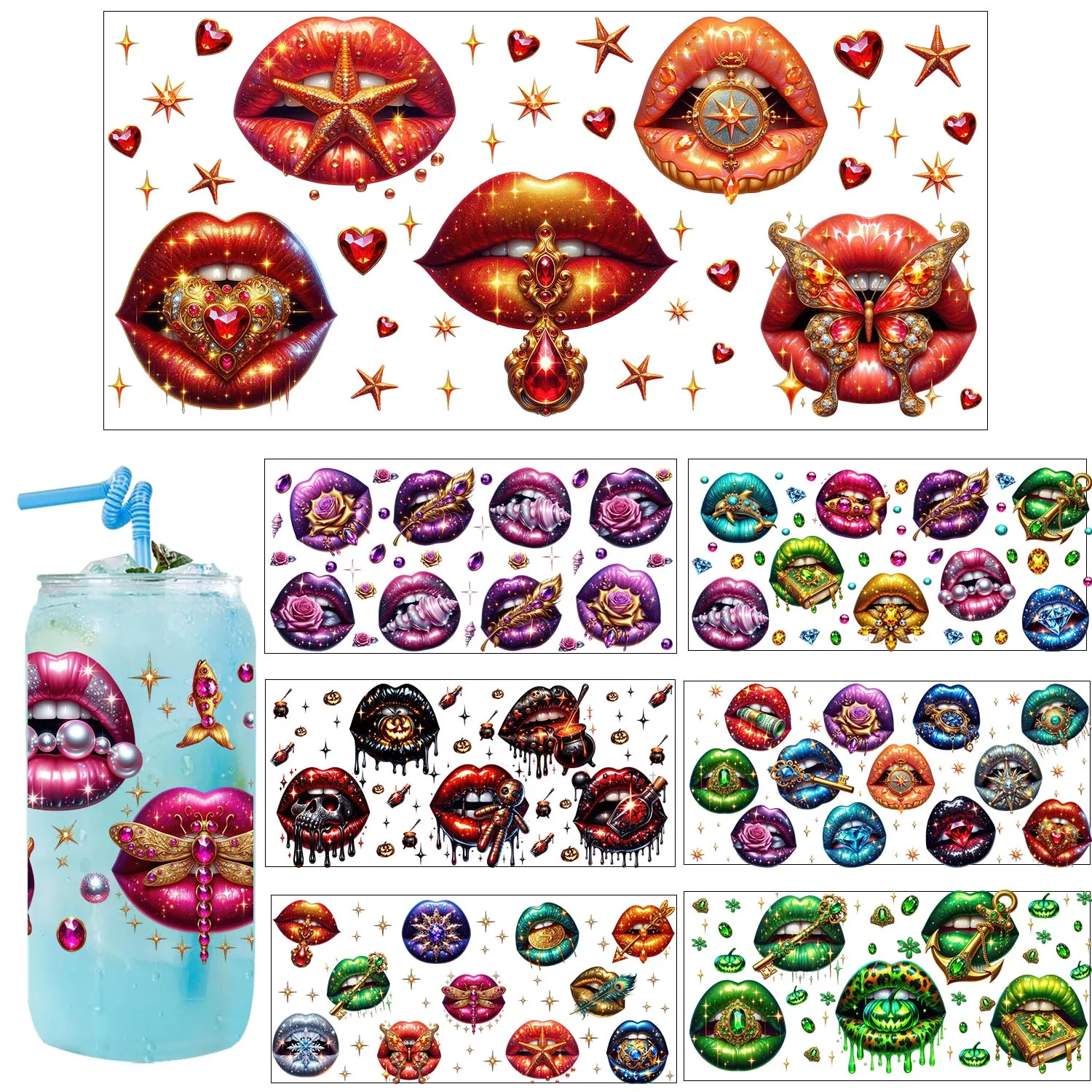 Mysterious Lips Uv …