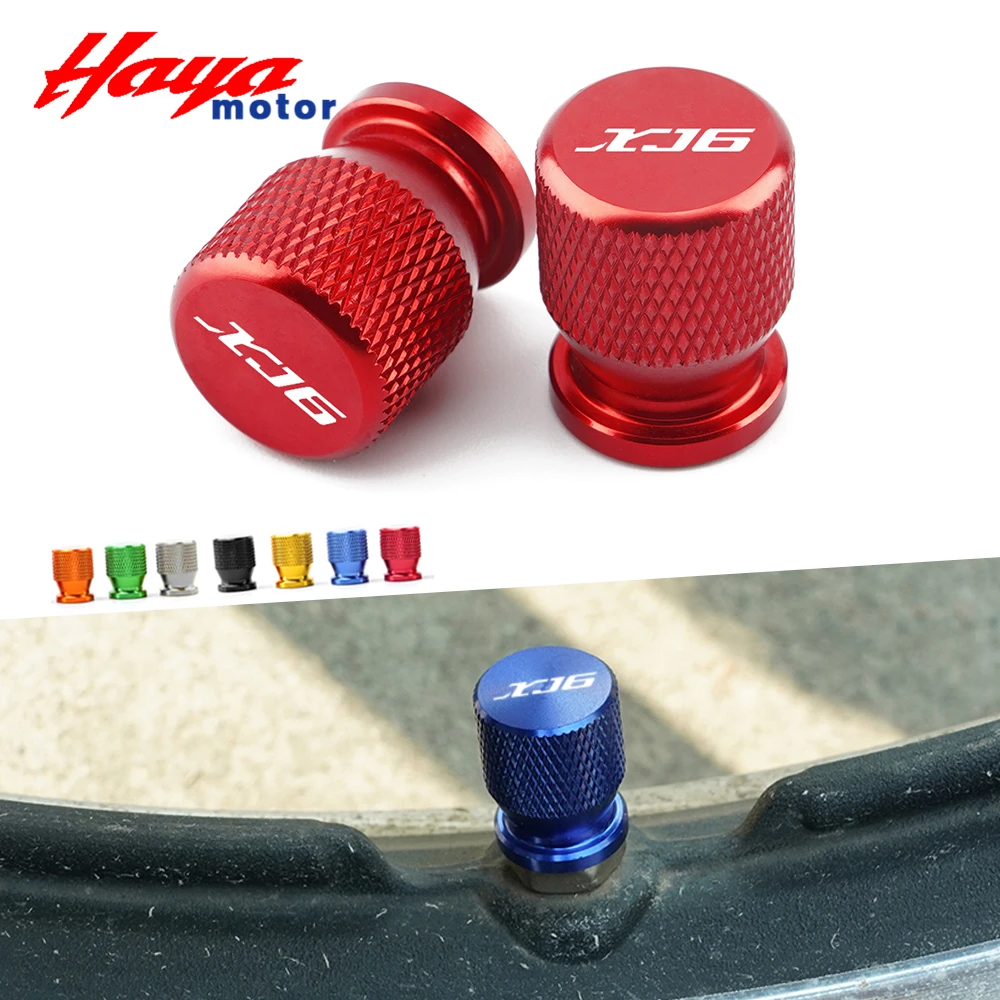 1 Pair For YAMAHA XJ6 XJ6F XJ6N DIVERSION High Quality Tire Valve Caps Plug Air Port Stem Rim Cover Motorcycle Accessories