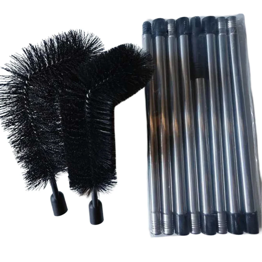 

Black Silver Yellow Green Adjustable Gutter Tool Adjustable Length Gutter Brush Home Maintenance Extendable Cleaning Tool