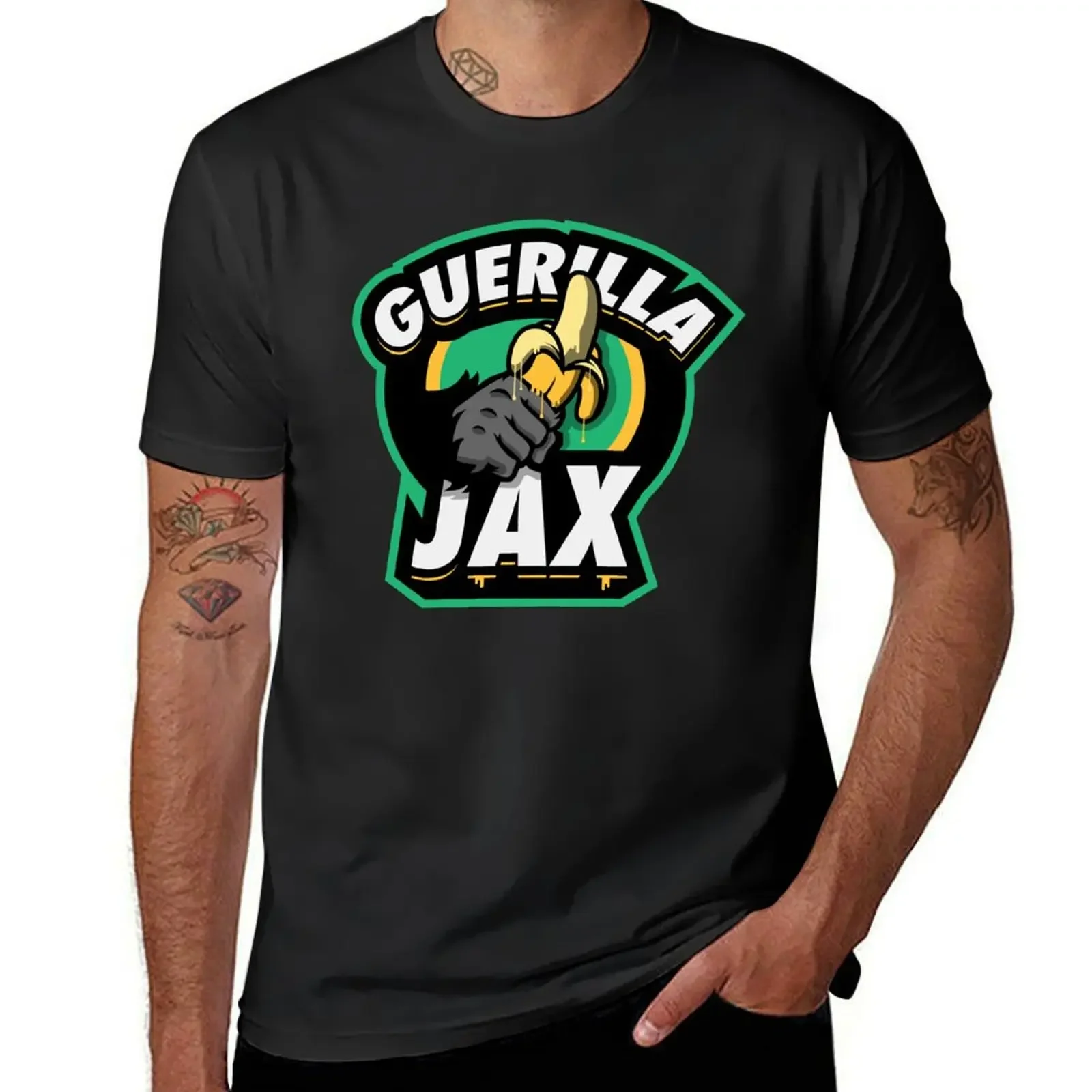 

Guerilla Jax T-Shirt vintage graphic tee oversized graphic tee luxury clothes men