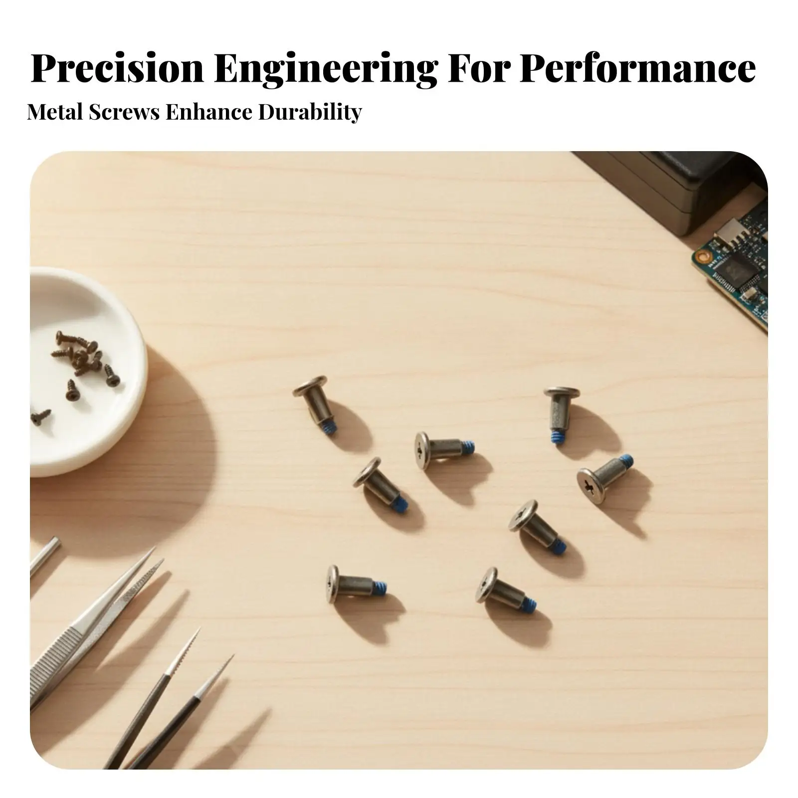 Aircraft Rotor Component Metal Screw Kit for Drone Propeller Mounting for 10 Inch Propellers Brushless Fan Blade Use