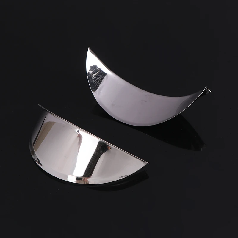 1 шт., универсальная хромированная металлическая фара для скутера, непромокаемый чехол 5,75 "/7" для мотоцикла Cafe Racer, козырек передней лампы