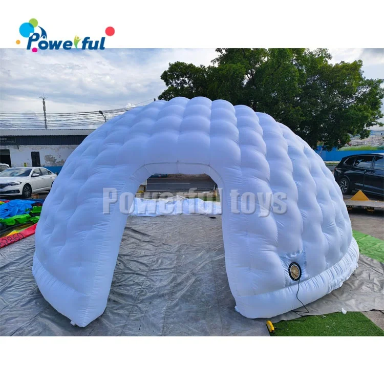 

Inflatable Led Light up Trade Show Dome Tent Inflatable Background Wall