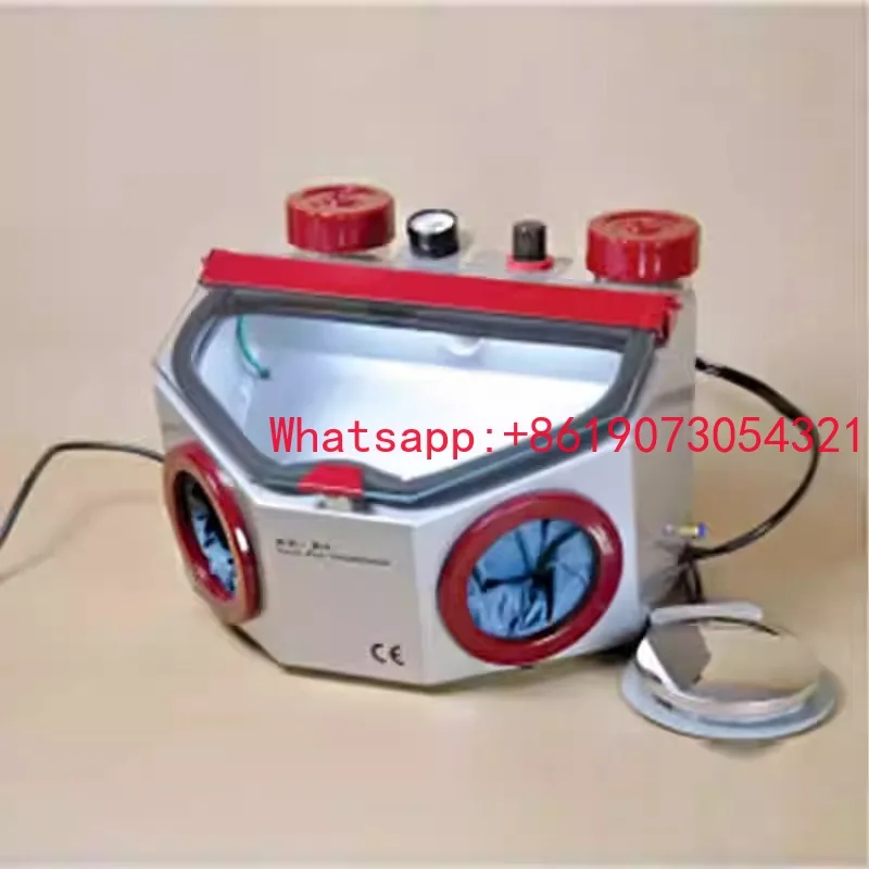 

Стоматологическая пескоструйная машина с двойной ручкой Aixin AX-B3, оральный техник, пескоструйная коробка из глинозема, оборудование для очистки клея