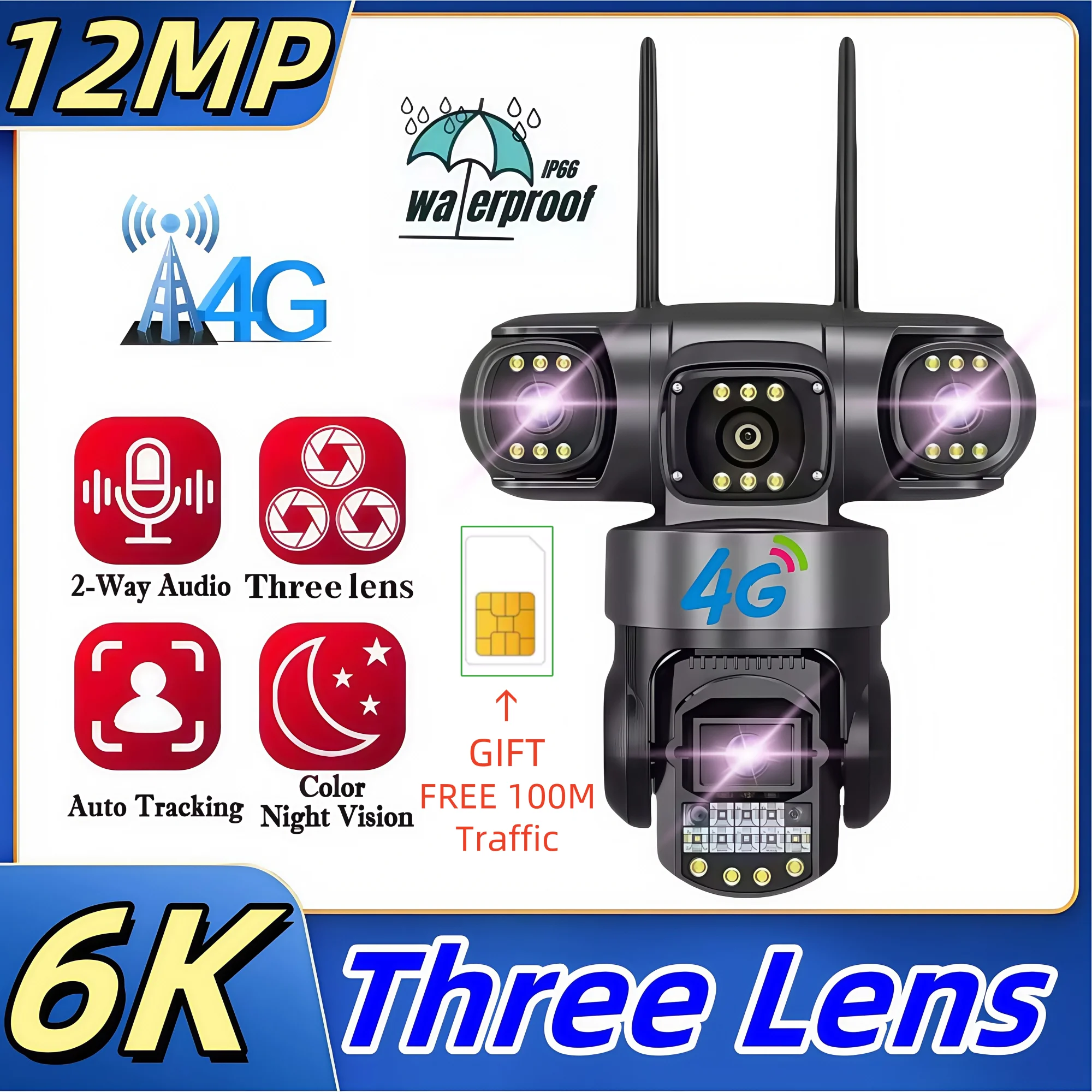 3 Lens 3 Screens 4G… - image