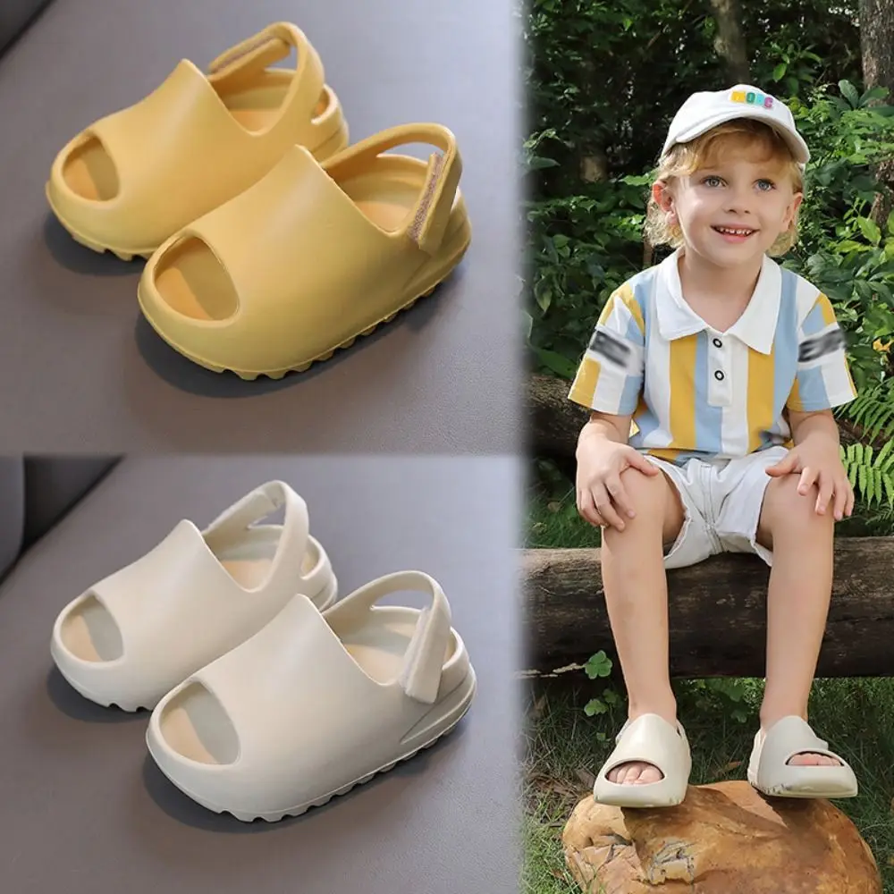 

Lightweight Soft Outdoor Sandal EVA Thick Soled Comfortable Non-slip Slippers Ultralight Children's Slippers Summer Wear