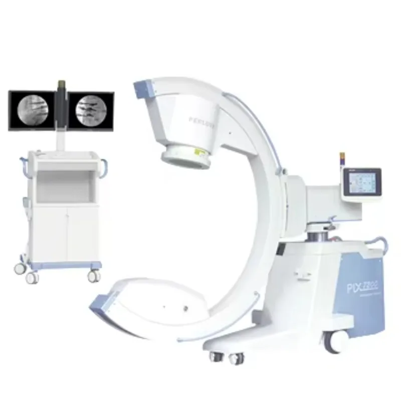 PLX7100 Electric Medical C-arm System Flat Panel Detector Transmission Color Display Class II CE Certified Lightweight White