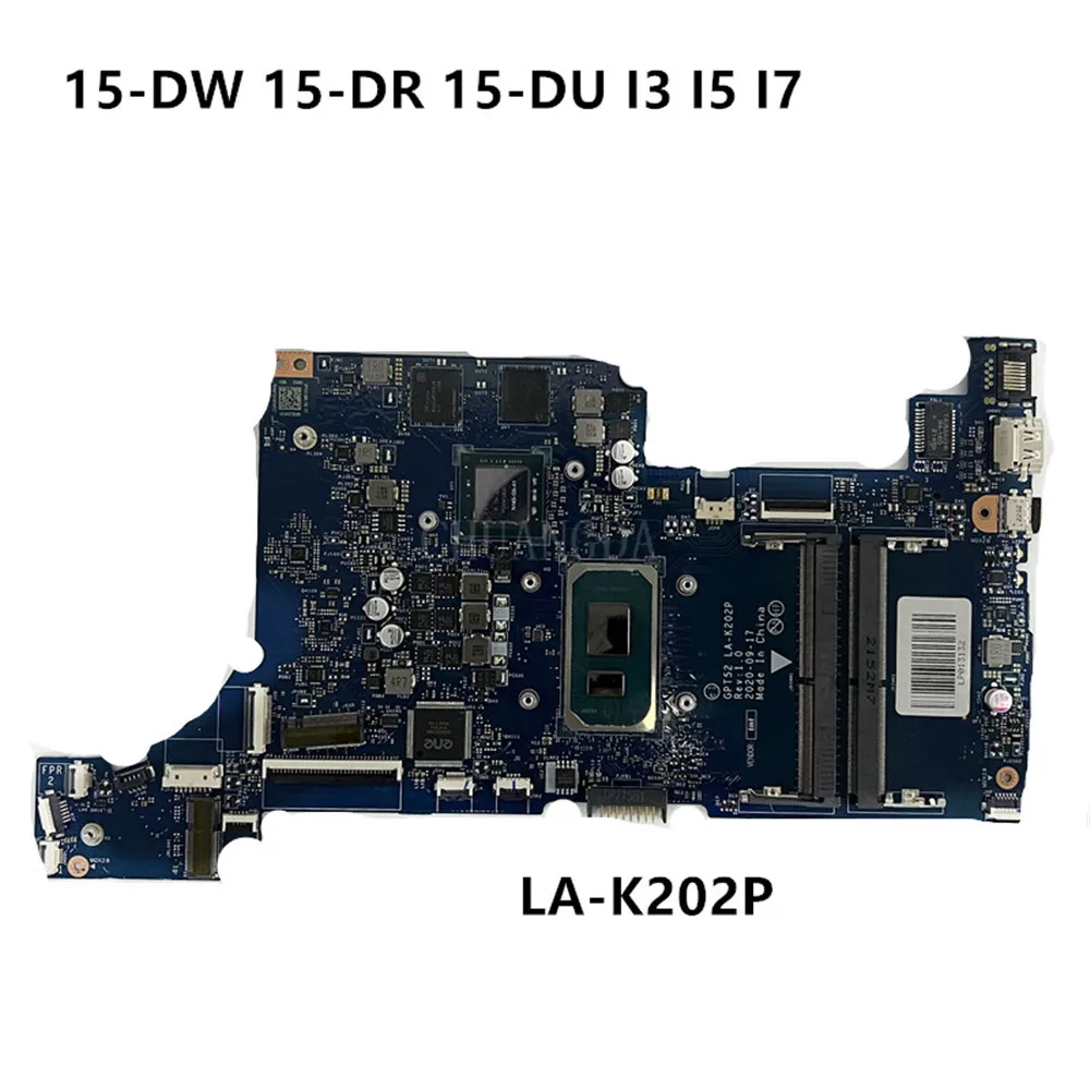 LA-K202P For HP 15-DW Laptop Mainboard M29213-601 i5-1135G7  i7-1165G7 Notebook Motherboard