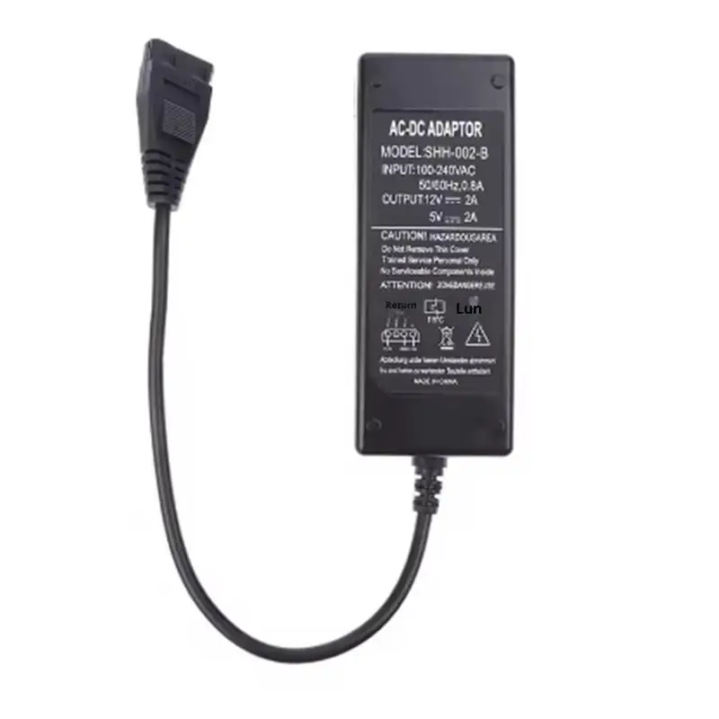 /KQM/DIY Accessories 12V/5V 2A USB To IDE/SATA Power Supply Adapter Hard Drive/HDD/CD-ROM AC DC 1PCS