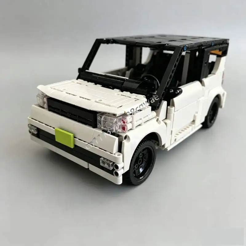 1463 PCS MOC First Generation Mini Compact City Car Model Custom DIY Creative Assembly Building Blocks Collectible Holiday Gifts