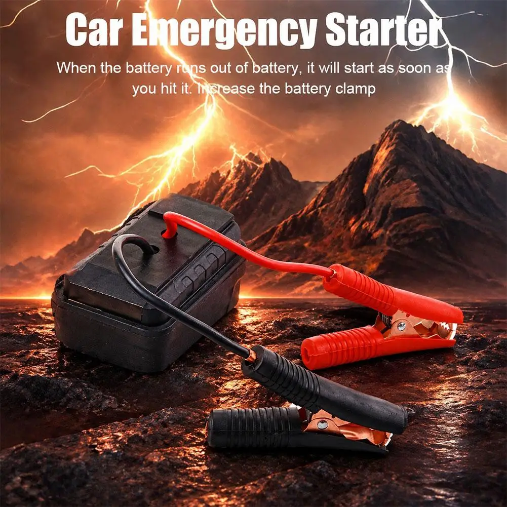 For Makita 18V Battery Car Jump Starter Booster Adapter Emergency Power Bank Auto Heavy Duty Clamp Cable Truck Engine Device