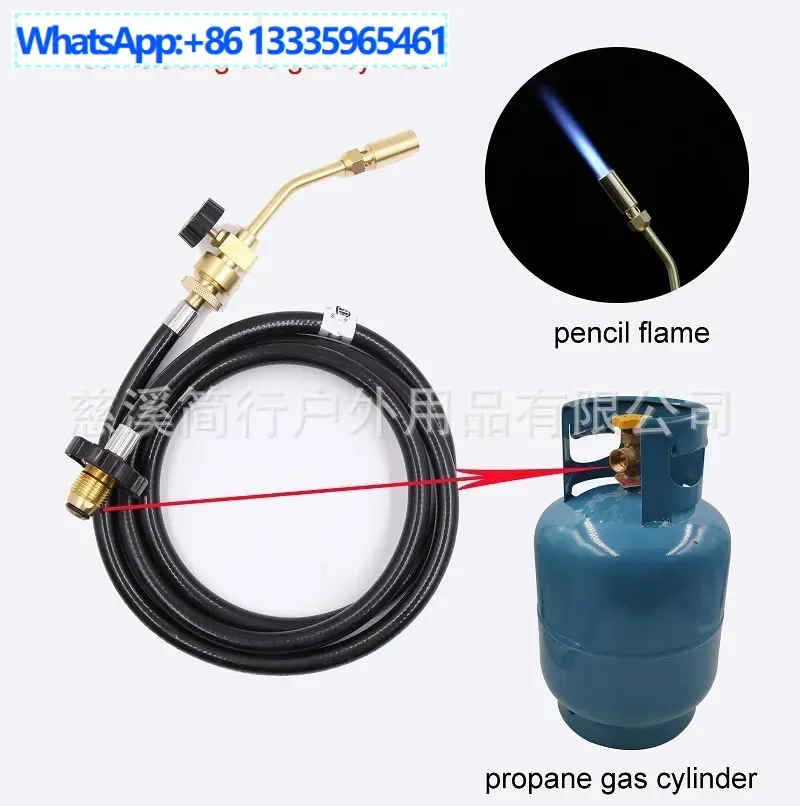 

North American Cylinder Interface Welding Gun All Copper High Temperature Tubular Spray Gun American MAPP Welding Gun