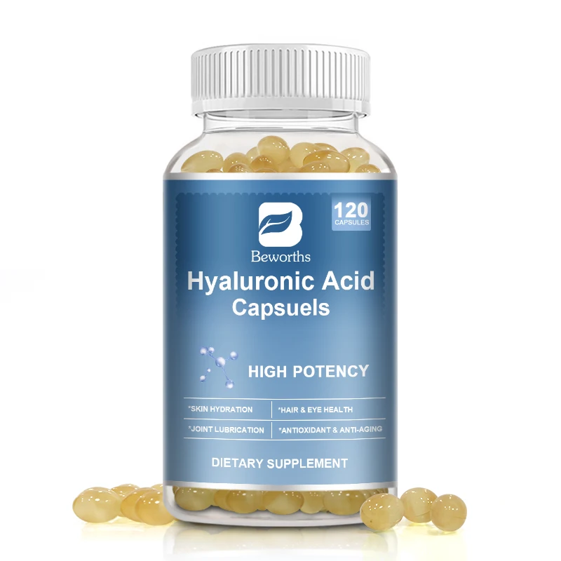 

Капсулы BEWORTHS с гиалуроновой кислотой поддерживают кожу и суставы, оздоровляют, отбеливают, уменьшают пятна и повышают гибкость суставов
