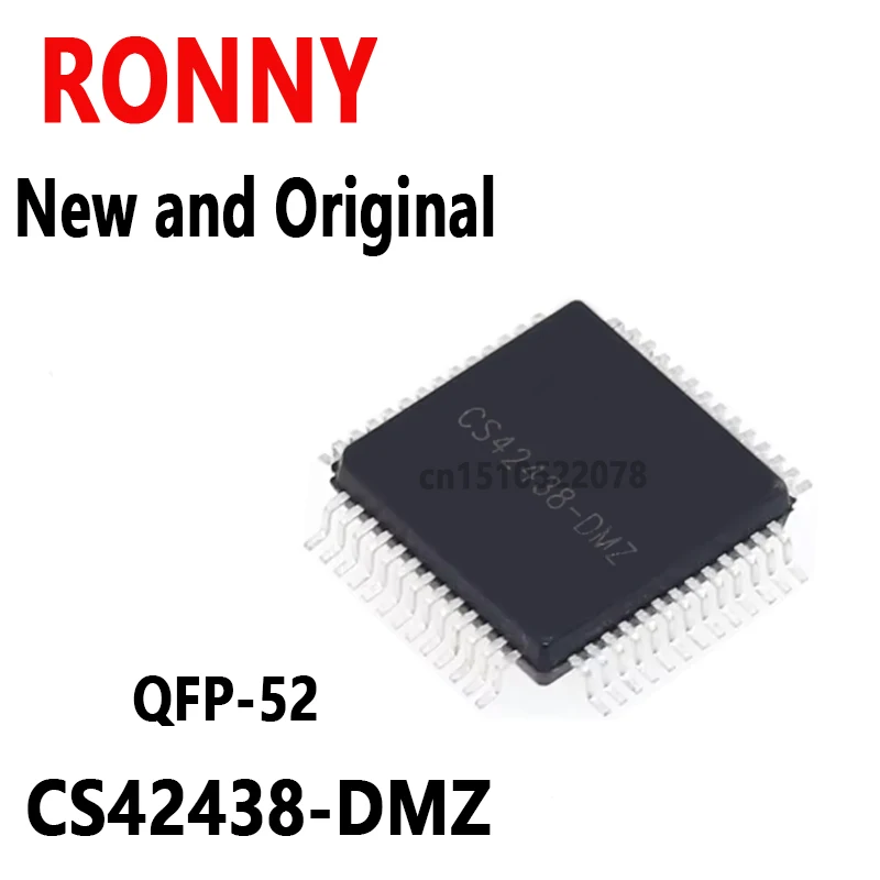 オリジナルcs42438-dmz-qfp-52-cs42438-dmz、新品、2個
