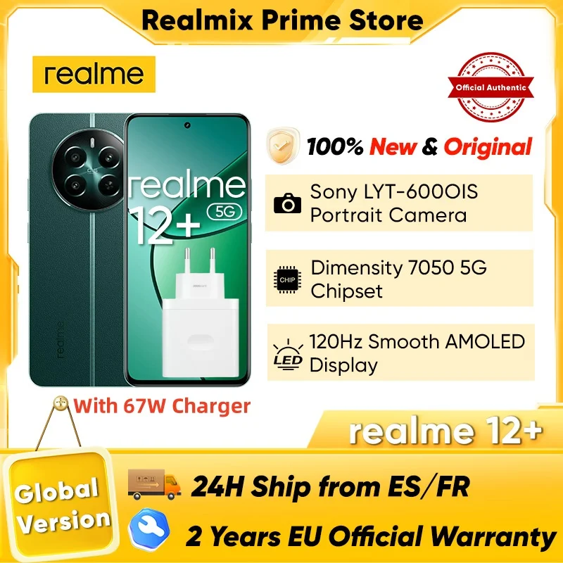 Realme Plus Smartphone Dimensity 5G