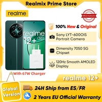 realme 12 Plus Smartphone MediaTek Dimensity 7050 5G 6.67'' 120Hz Ultra Smooth OLED Display 50MP Sony Camera 67W SUPERVOOC NFC