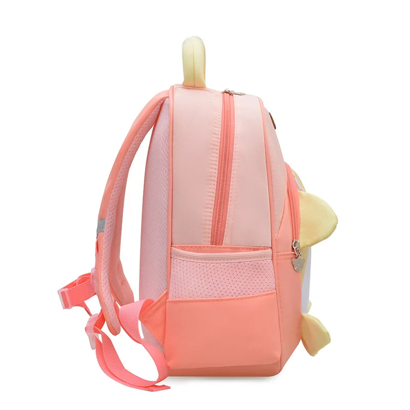 Cute Cartoon Shark Backpack for Kindergarten Kids,Easy-Carry Toddler School Bag for Boys Girls,Children Bookbag,Back to School view 5