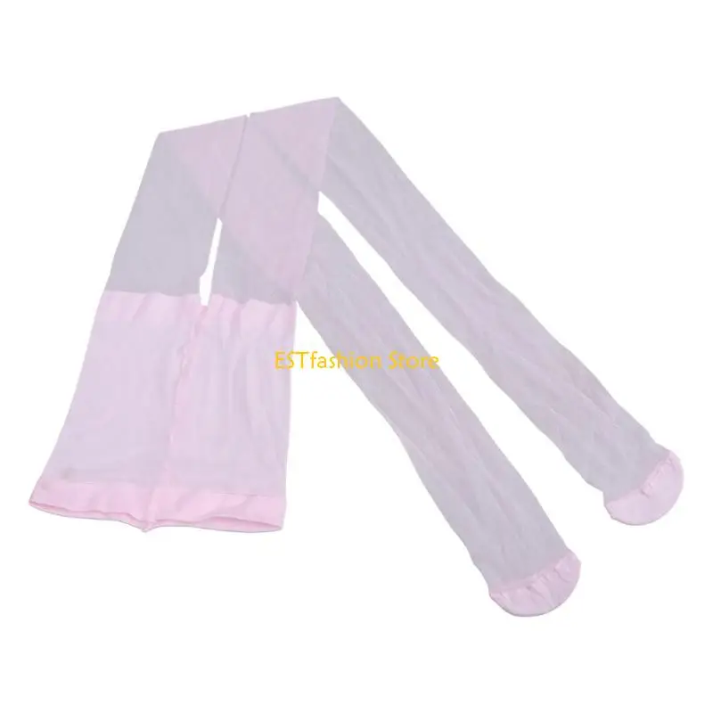 

Y5GC Fairycore Colored Sheer Pantyhose for Women Thin Sheer Tights Leggings