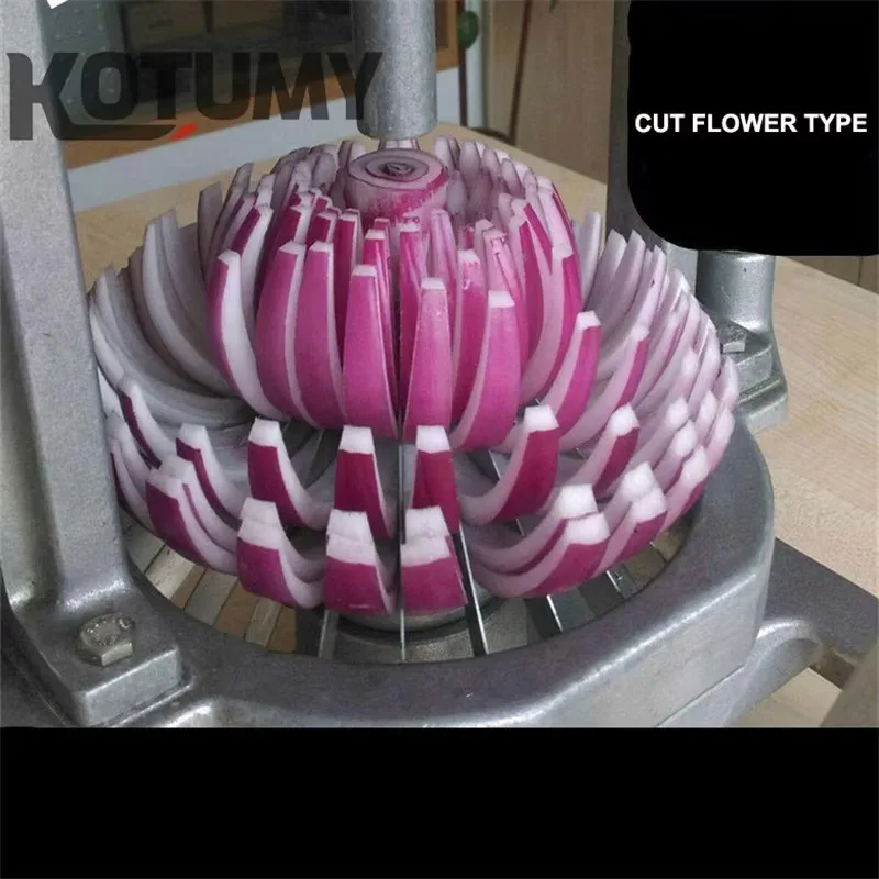 آلة قطع البصل زهر صانع القاطع آلة قطع البصل آلة معالج زهرة البصل #2