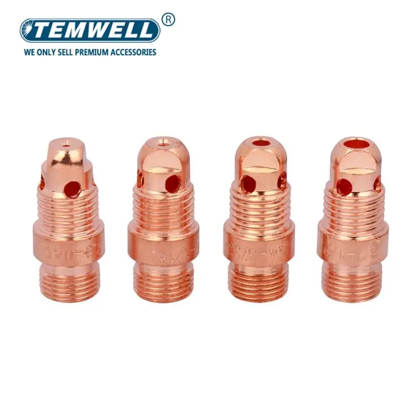 TIG Collet And Collet Body 10N22S 10N23S 10N24S 10N25S 17CB20 1.0/1.6/2.4/3.2mm For TIG WP17/18/26 Welding Torch Accessories