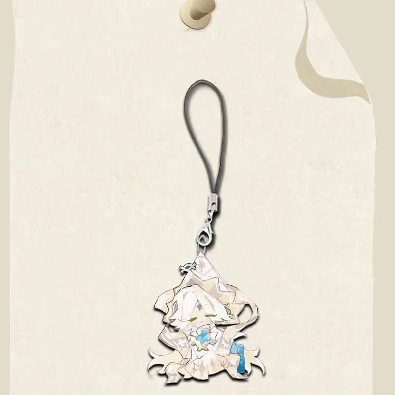 Cookie Kingdom Cosplay Keychain Shadow Milk Cookies Accessory Schoolbag Props Pendant Badge for Boys Girls Birthday Gift