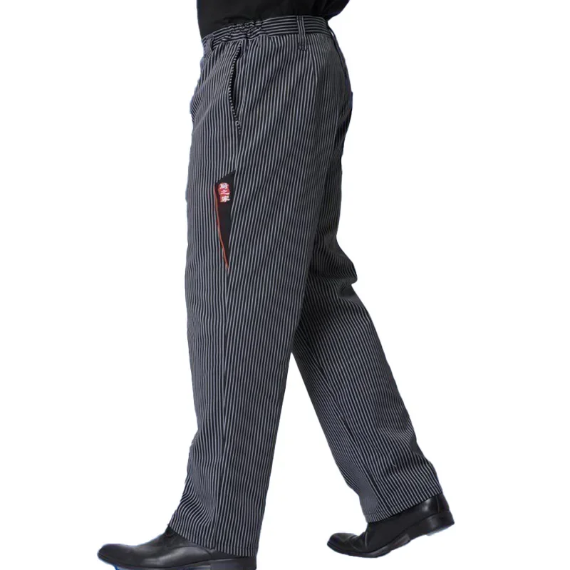 

2025halloween Vêtements de travail pour chef, pantalons de cuisinier, pantalons cargo respirants, vêtements de cantine