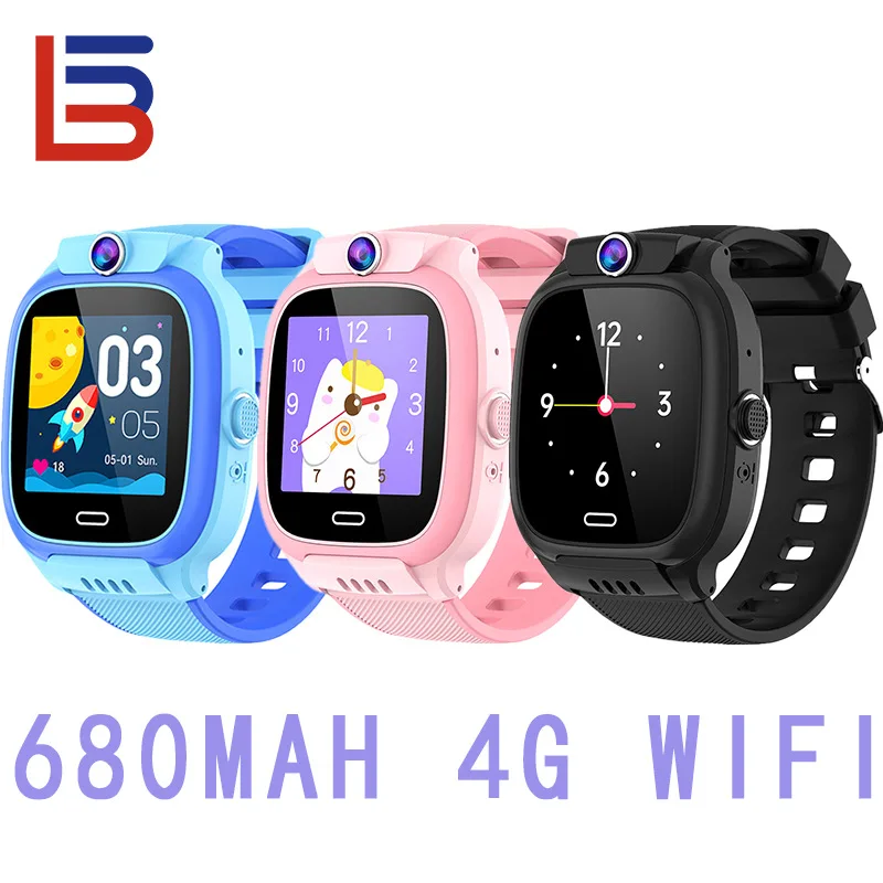 New Children's Y36 Smart Baby Phone Watch 4G Video Call WiFi Positioning Waterproof 680MAH Multilingual