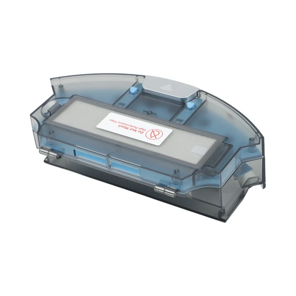 Anti-clog Container Transparent Dustbin Smooth Interior Walls Single-click Release Latch Removable Structure For ILIFE for a7