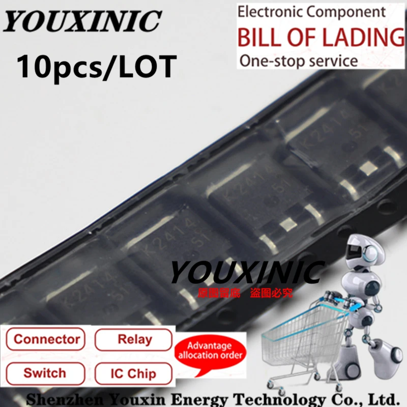 YOUXINIC  100% new imported original AP3310GH 3310GH TO-252   MMD50R380PRH 50R380 TO-252   2SK2414 K2414 TO-252 power transistor