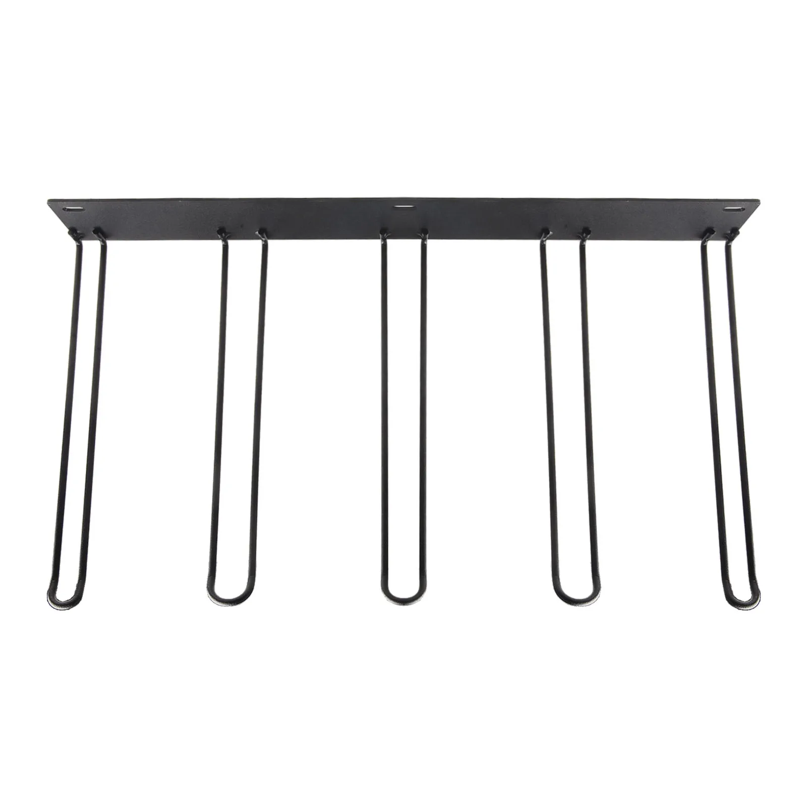 

1pc Black Wall-mounted Iron Boot Holde Household Supplies Storage Tools Organizers For Finishing And Dry Footwear 43cmx25cmx7cm