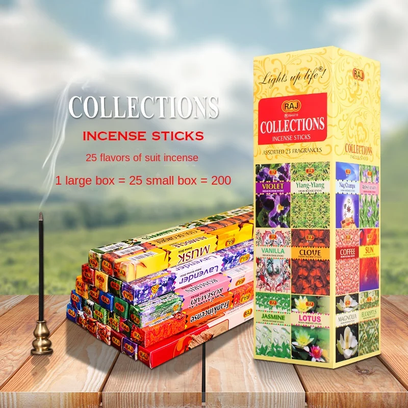 F Indian Incense Sticks, Dragon's Blood Lavender, India Aromatherapy Line, Herbal Insence Fragrance, Small Company Supplies