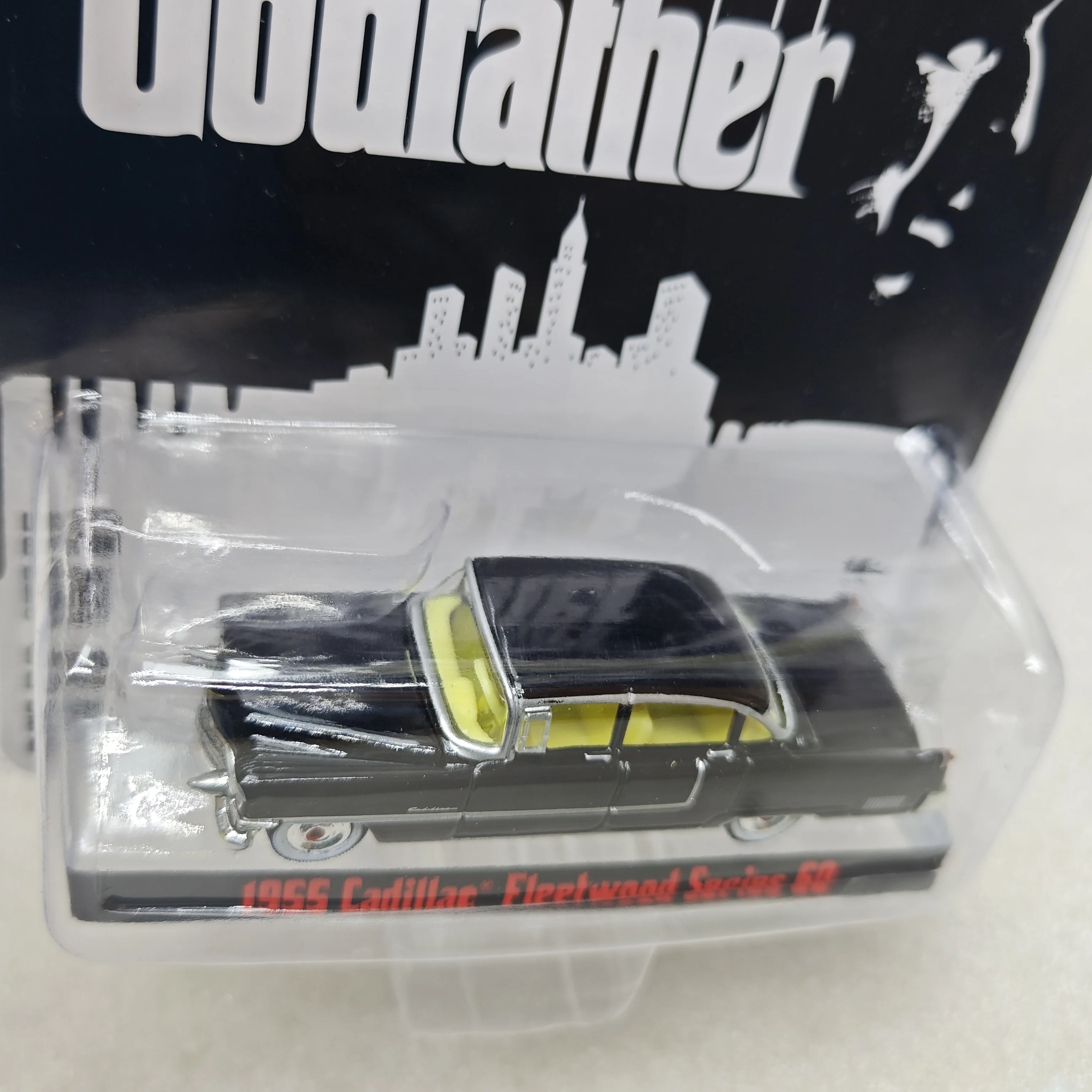 Greenlight 1:64 Hollywood 1955 Cadillac Fleetwood Series 60 DiecastโลหะFast & Furiousสะสมเด็กวันเกิดของเล่นของขวัญ