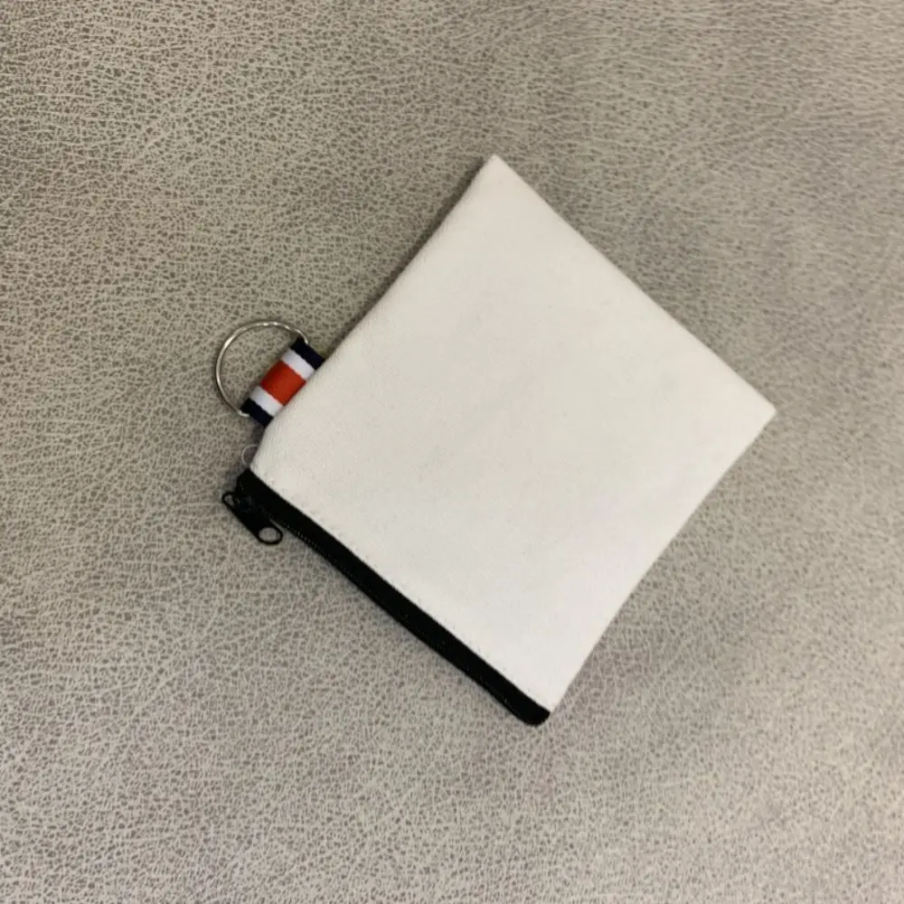 내구성 캔버스 동전 지갑 작은 만화 카드 주최자 돈 가방 여자 여자