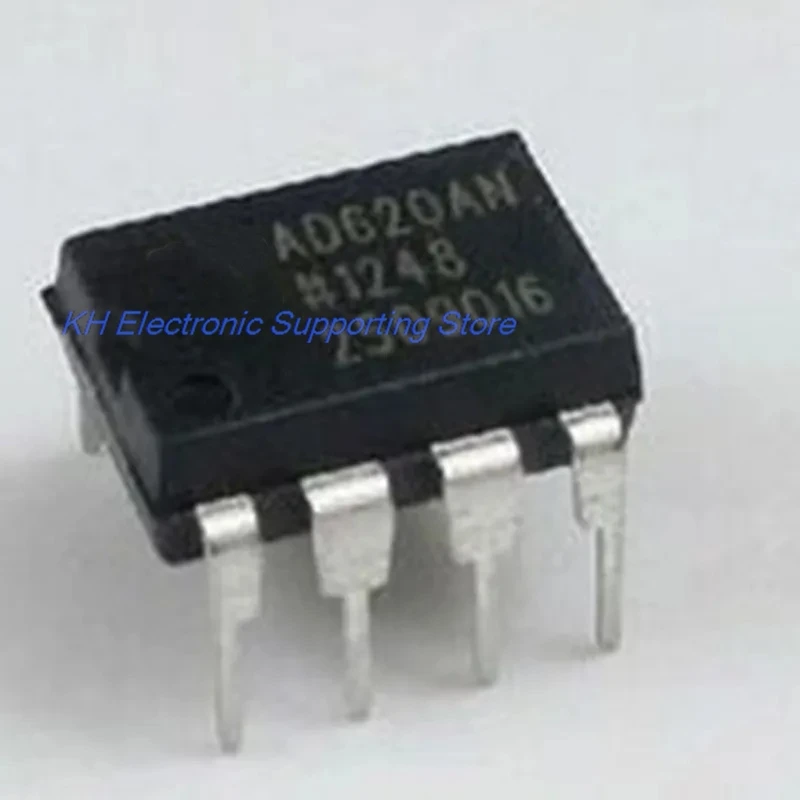 10PCS AD620 AD620AN AD620ANZ DIP-8 Low power instrumentation amplifier IC chip