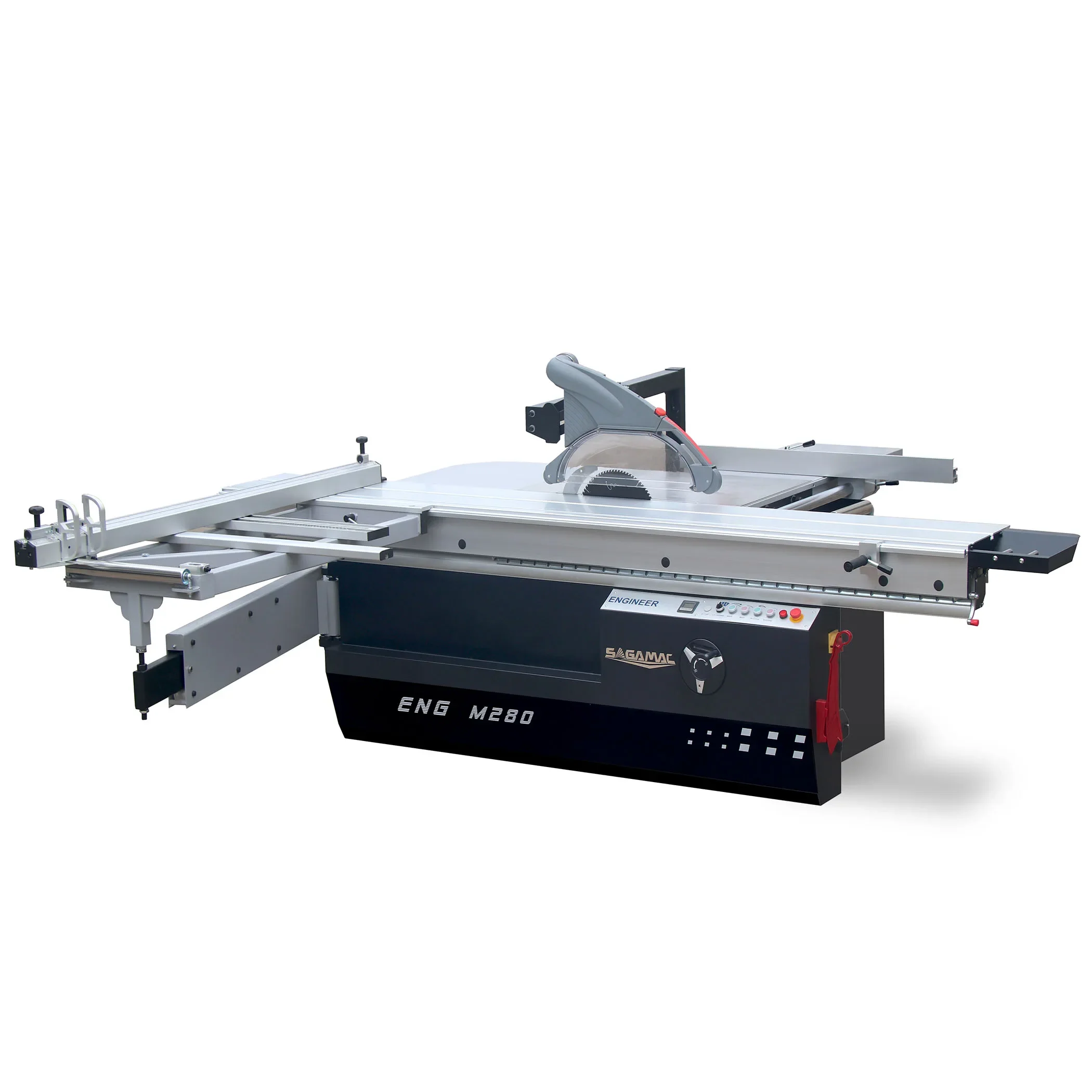 SAGA world top class high premium woodworking high precision sliding table saws