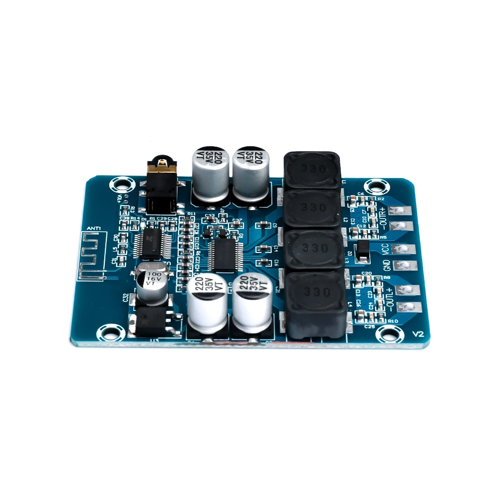 2x45W 12V 24V Stereo audio high quality XH-M314 TPA3118 Bluetooth Digital power Amplifier Board amplificador