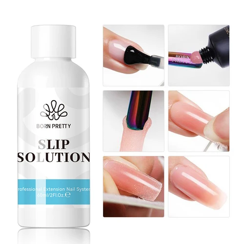 Imagen 2 del producto BORN PRETTY 60ml solución antideslizante líquida para uñas extensión rápida Gel acrílico para uñas extensión de uñas herramientas de manicura