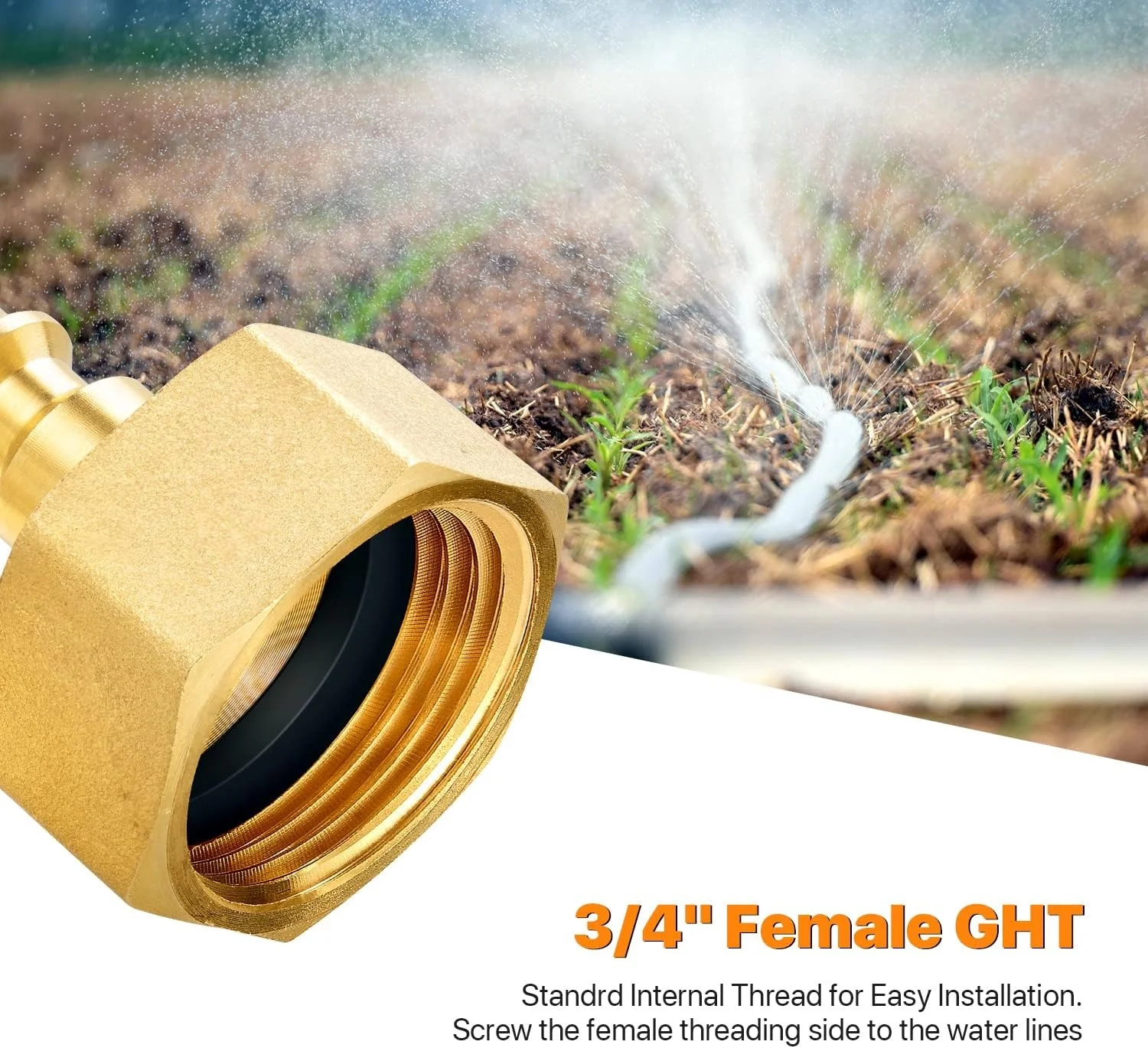 Air Compressor Quick-Connect Coupling External Threaded Tap Adapter For Winter Inflation Of Camping Trailers And Caravans
