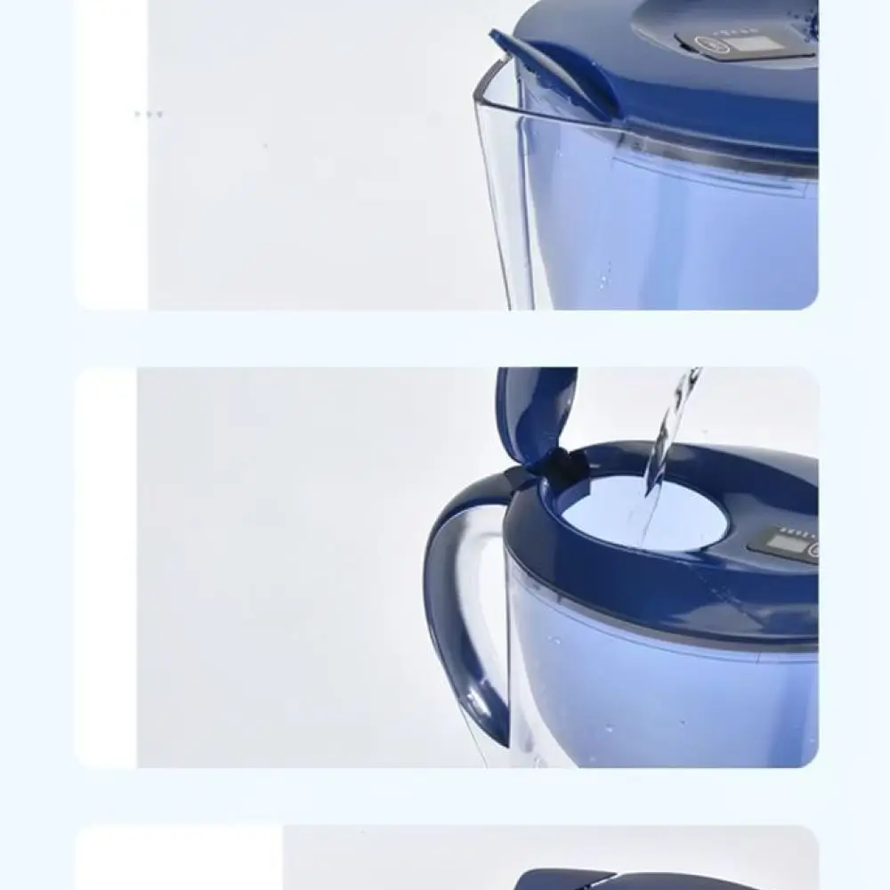 Kitchen Water Filtration System Kettle 3.5L Large Purifier Pitcher For Clean Drinking Healthy Living Essential Tool