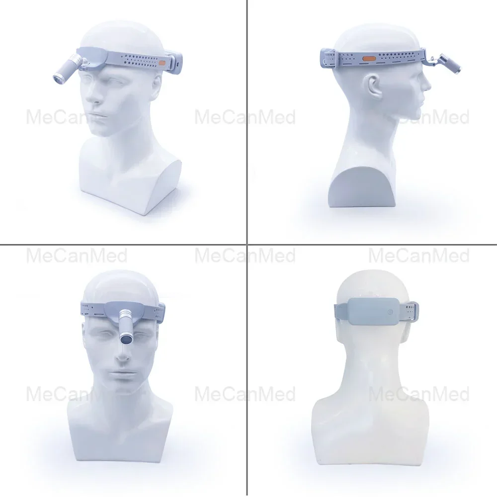 LED 5W ผ่าตัดไร้สาย den tal ENT ไฟหน้าแบตเตอรี่สองก้อนศัลยกรรมโคมไฟหัวหมอ