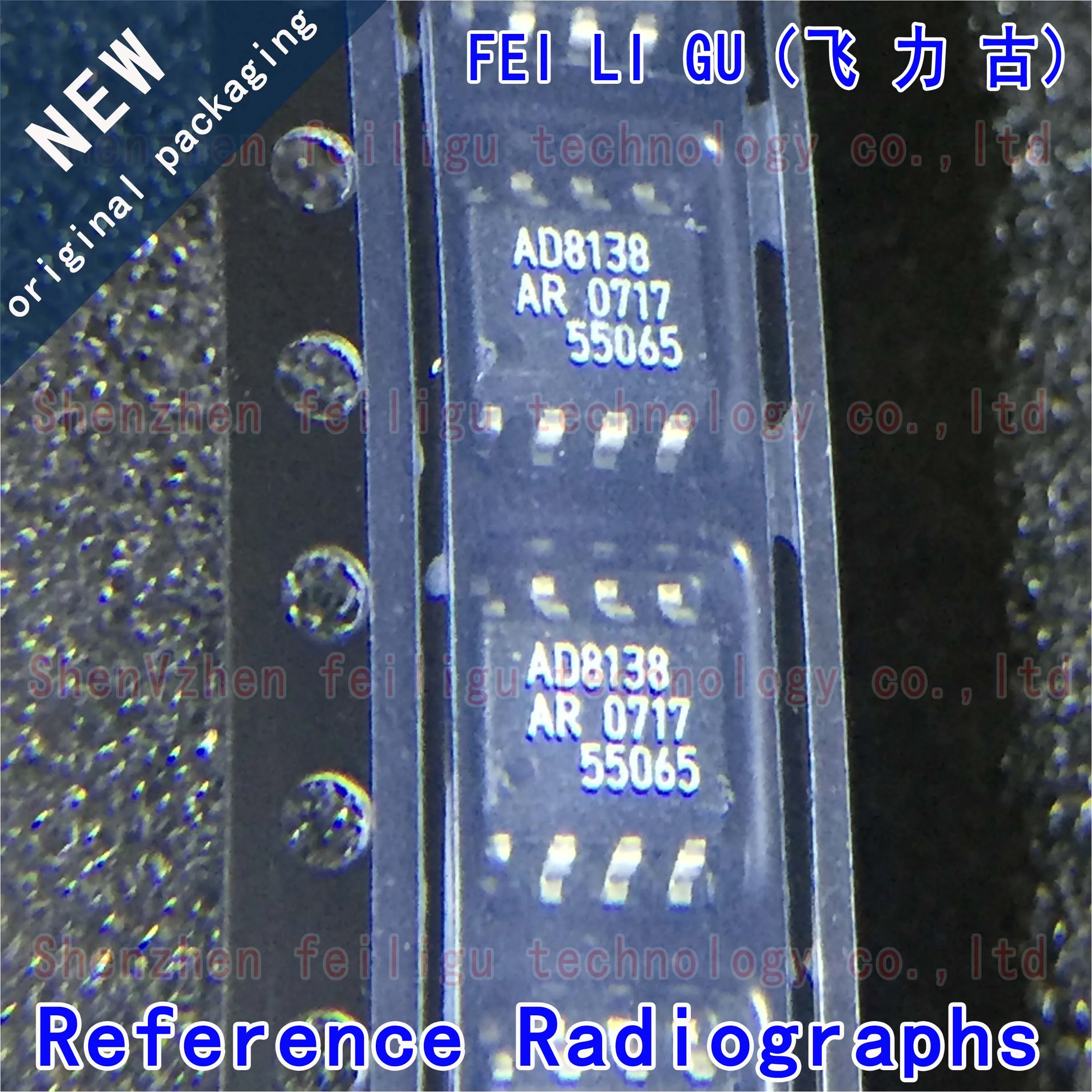 1 ~ 30PCS 100% Nouveau AD8138ARZ-R7 d'origine AD8138ARZ AD8138AR AD8138A AD8para package: Puce d'amplificateur opérationnel SOP8