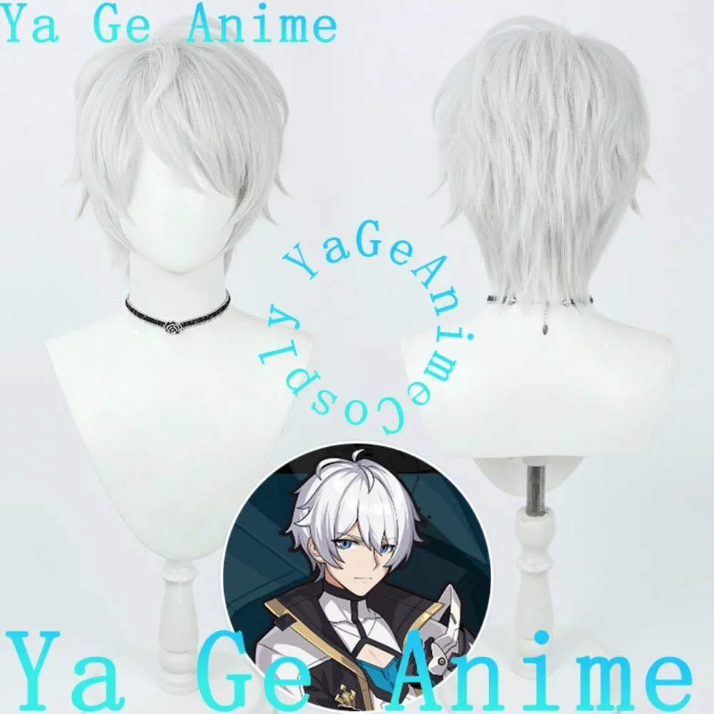 Аниме Reality Show Game Ролевая парик, используемый для аниме-танцевальных вечеринок Honkai Impact 3rd Kevin, парик для косплея Ya Ge, аниме-магазин