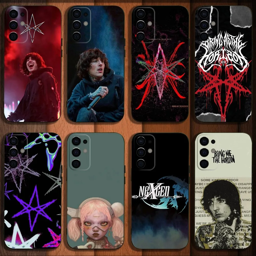 Oli Sykes B-Bring Me Phone Case For Samsung S24,S21,S22,23,30,Ultra,S20,Plus,Fe,Lite,Note,10,9,5G The H-Horizon Black Soft Cover