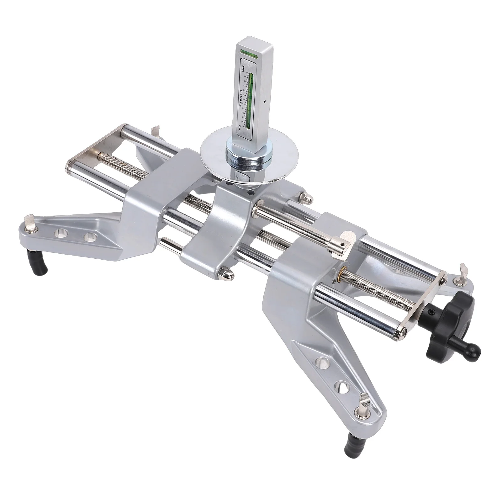 Wheel Clamp and Magnetic Adapter Kit Accurate Stainless Steel Wheel Alignment Clamp Tool Kit for 11-25 Inch Rims