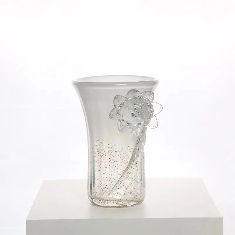 Handmade Glazed Vase Sunflower Decorative Ornament Home Interior Soft Furnishing Decor