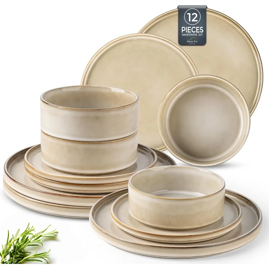 

Наборы керамической посуды. Наборы каменных тарелок и мисок ручной работы с реактивной глазурью. Устойчивые к сколам посудомоечные машины и трещинам.